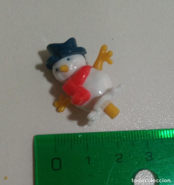 Figuras de Borracha e PVC: snowman kinder mu&ntilde;eco miniatura navidad