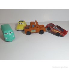 Figuras de Goma y PVC: 4 FIGURAS MCDONALDS PELICULA CARS 2006 RAYO, LUIGI, MATE, FILLMORE. Lote 300515698