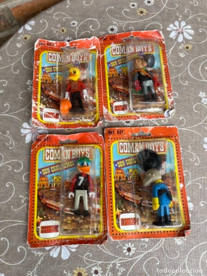 Figuras de goma y PVC: 4 MU&Ntilde;ECOS COMAND BOYS COMANSI - Foto 2