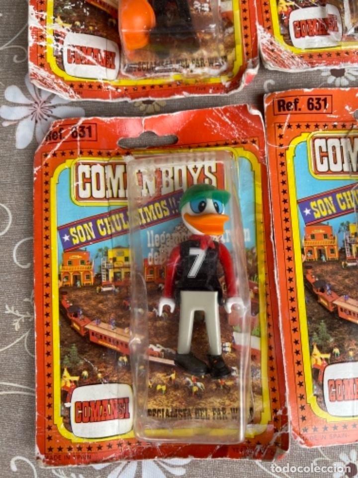 Figuras de goma y PVC: 4 MU&Ntilde;ECOS COMAND BOYS COMANSI - Foto 8