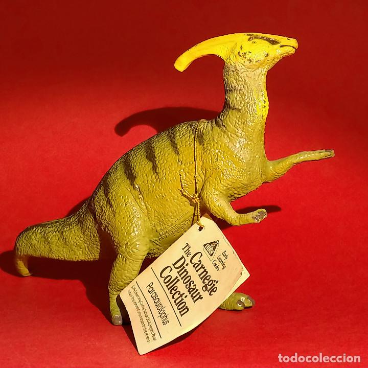 Figuras de Borracha e PVC: Parasaurolophus figura Safari Ltd. Carnegie vintage 1988 dinosaurios animales prehist&oacute;ricos