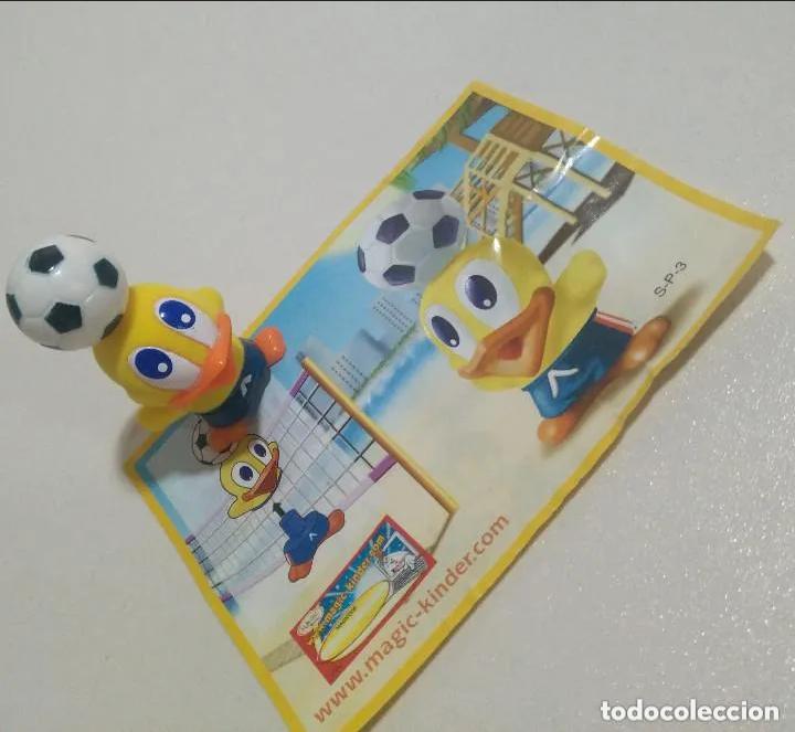 Figuras de Borracha e PVC: KINDER pollo pascua terciopelo futbolista futbol bpz mu&ntilde;eco pollito figuta figurita mu&ntilde;eco mu&ntilde;equito