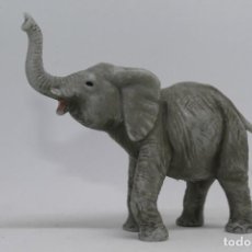 Figuras de Goma y PVC: ANIMALES SALVAJES ZOO HAUSSER ELASTOLIN - ELEFANTE AFRICANO CRÍA. Lote 301987593