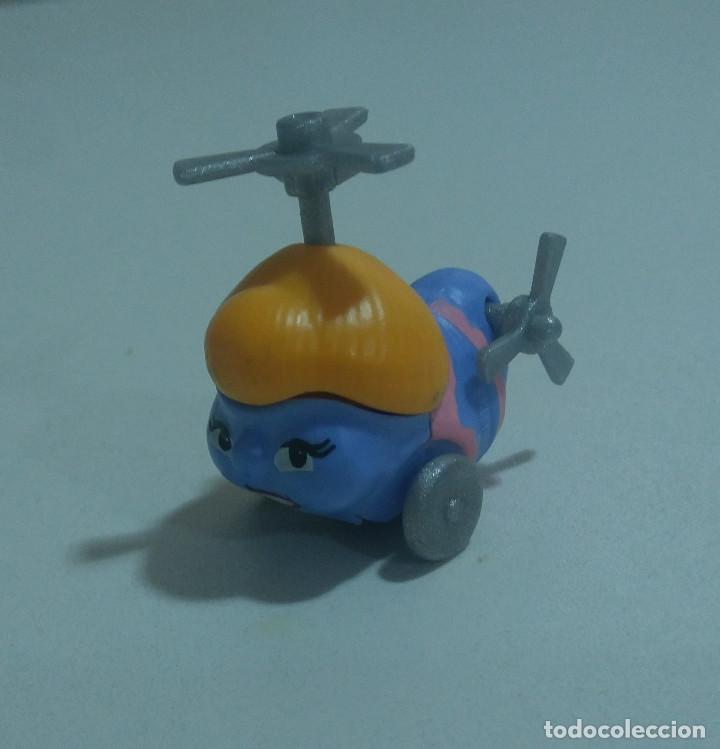 Figuras de Borracha e PVC: figura montable antiguo helicoptero vehiculo miniatura variante