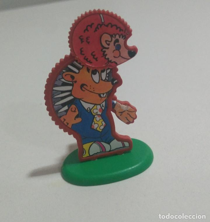 Figuras de Borracha e PVC: figura montable erizo puercoespin puerco espin antiguo