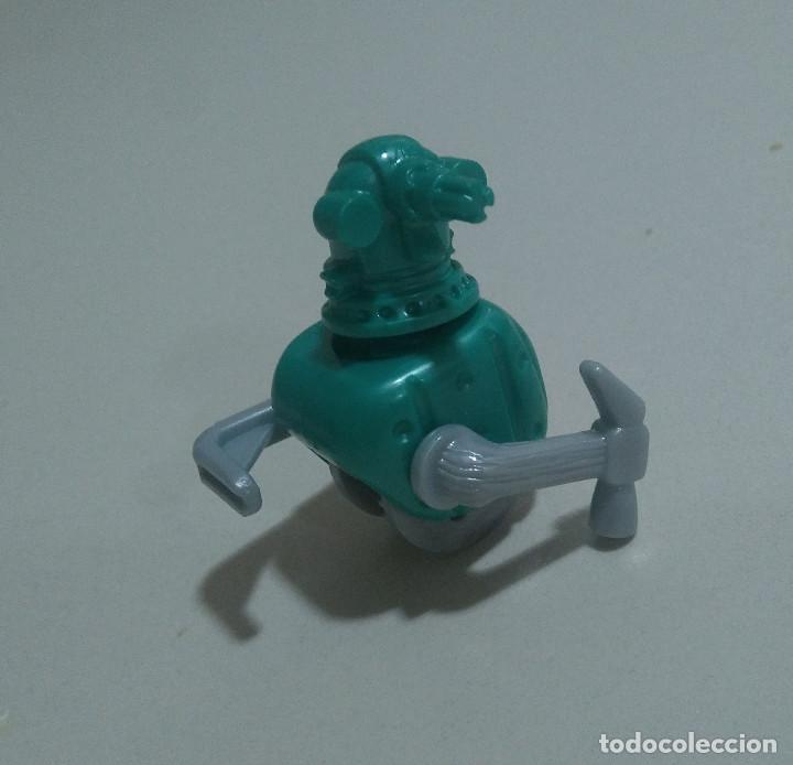 Figuras de Borracha e PVC: robot montable antiguo robotico miniatura