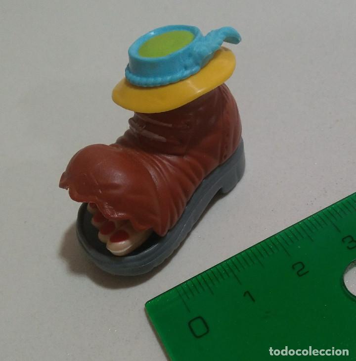 Kinder &Uuml;berraschung: bota kinder dedos pie montable ruedas antiguo secundario