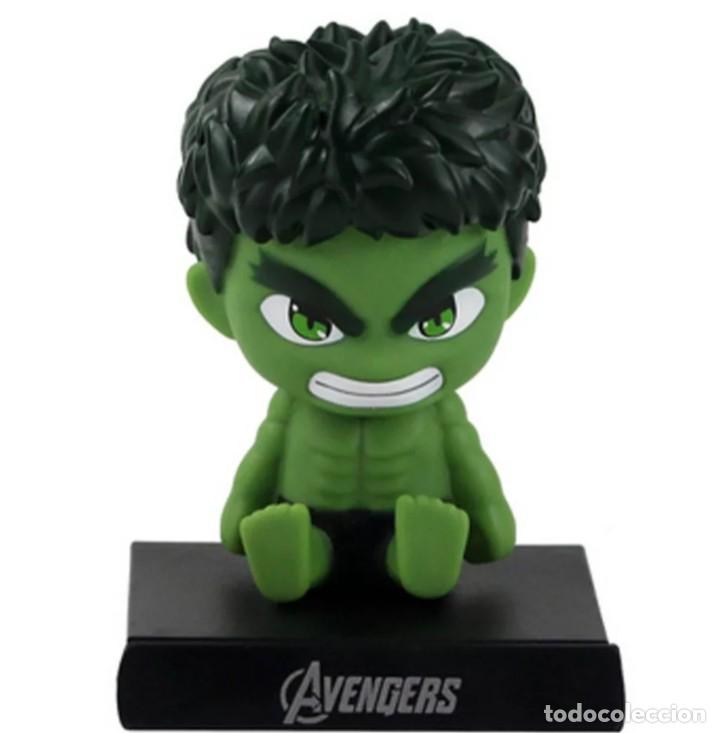 Figuras de goma y PVC: HULK PORTA CELULAR ANIMADO - Foto 1