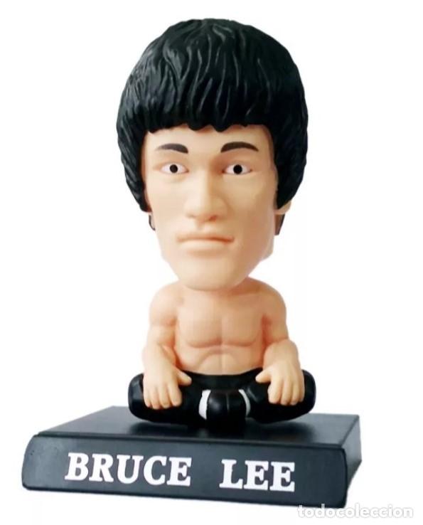 Figuras de goma y PVC: BRUCE LEE PORTA CELULAR ANIMADO - Foto 1