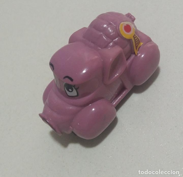 Kinder &Uuml;berraschung: coche cochinillo cerdito pig kinder montable miniatura vehiculo antiguo