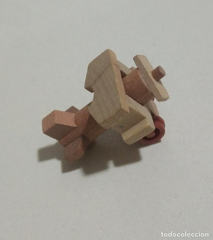 Kinder &Uuml;berraschung: avion madera kinder para diorama de navidad miniatura casita mu&ntilde;ecas casa mini