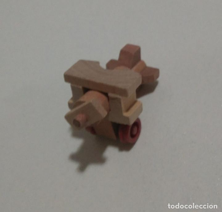 Kinder &Uuml;berraschung: avion madera kinder para diorama de navidad miniatura casita mu&ntilde;ecas casa mini