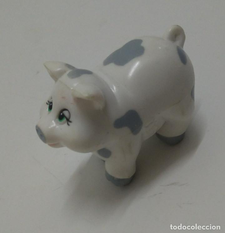 Figuras de Goma y PVC: WEETOS FIGURA PVC PROMOCIONAL PIG MU&Ntilde;ECO CERDITO CEREALES 90 CERDO GRANJA GOMA