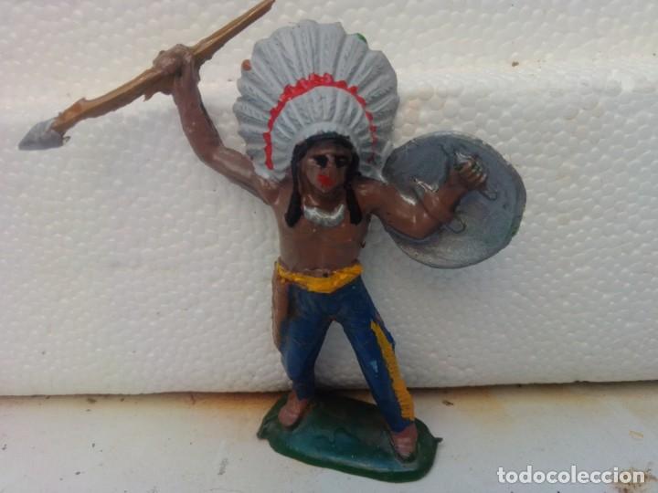 Figuras de goma y PVC: Indio de comansi - Foto 1
