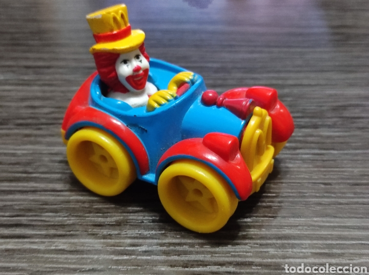 Figuras de goma y PVC: Coche Ronald McDonald 1989 funciona - Foto 1