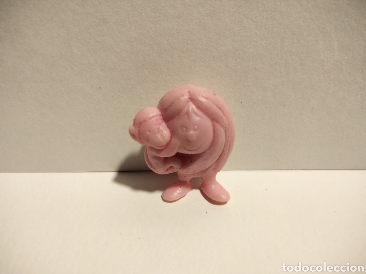 Figuras de goma y PVC: Figura Dunkin Los Sabios rosa - Foto 1