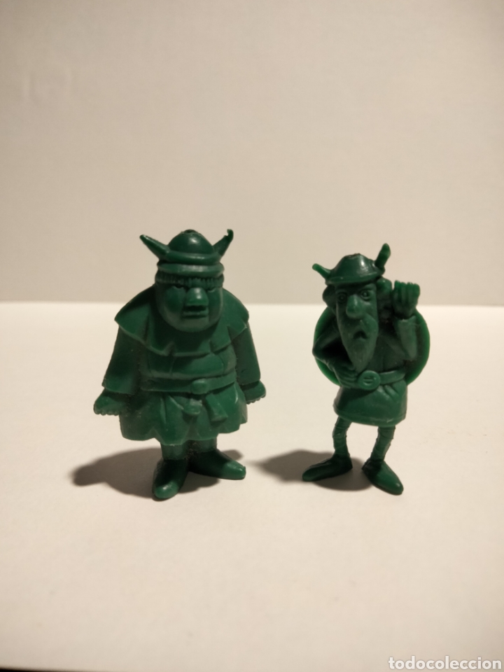 Figuras de goma y PVC: Figuras Dunkin Vicky el Vikingo verde - Foto 1