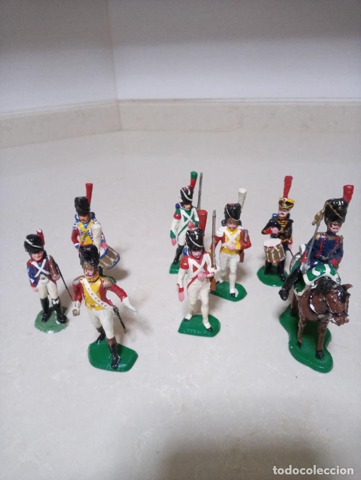 Figuras de goma y PVC: SOLDADOS ANTIGUOS - Foto 1