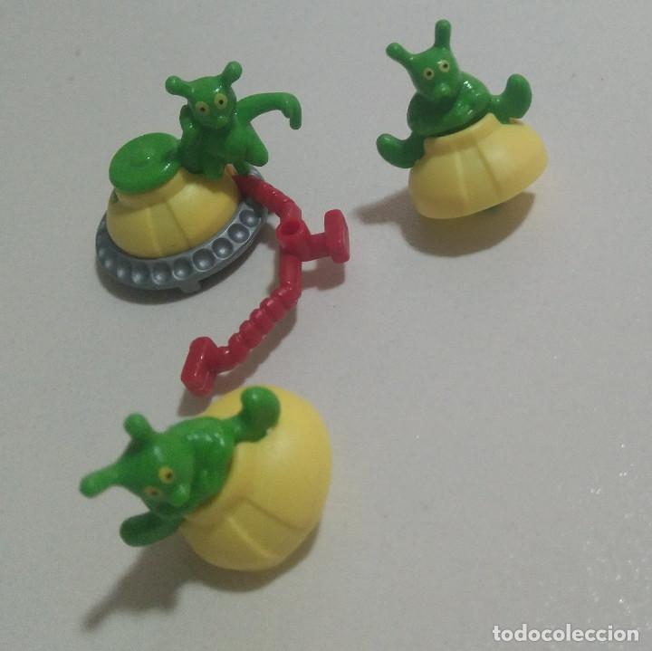 Figure di Gomma e PVC: kinder alienigenas platillos volantes ovnis ufos mu&ntilde;eco miniatura mini mu&ntilde;ecos mu&ntilde;equitos figuritas