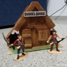 Figuras de Goma y PVC: CABAÑA DANIEL BOONE. Lote 306625943
