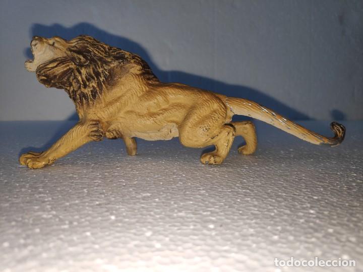Figuras de goma y PVC: Jaula del Zoo para leones (Elastolin, 1930) - Foto 9