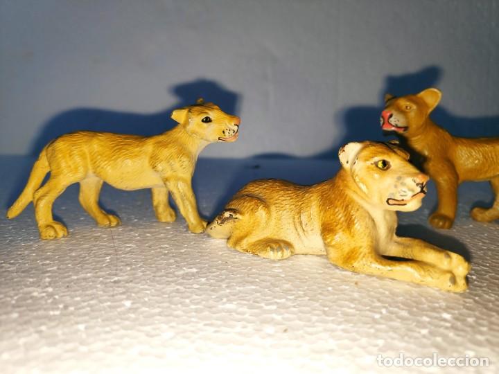 Figuras de goma y PVC: Jaula del Zoo para leones (Elastolin, 1930) - Foto 14