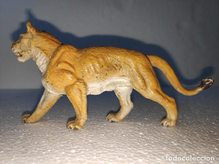 Figuras de goma y PVC: Jaula del Zoo para leones (Elastolin, 1930) - Foto 16