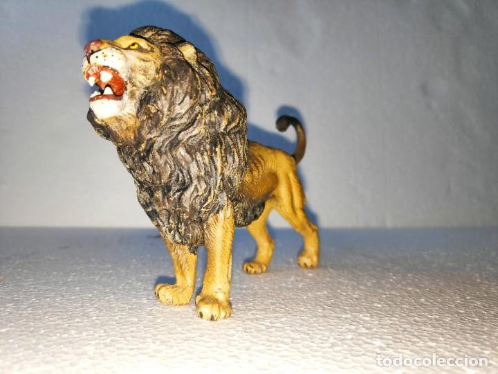 Figuras de goma y PVC: Jaula del Zoo para leones (Elastolin, 1930) - Foto 18