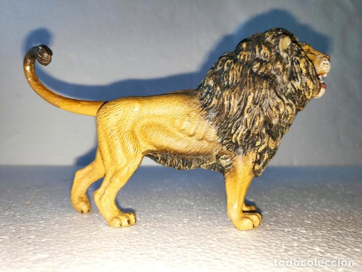Figuras de goma y PVC: Jaula del Zoo para leones (Elastolin, 1930) - Foto 19