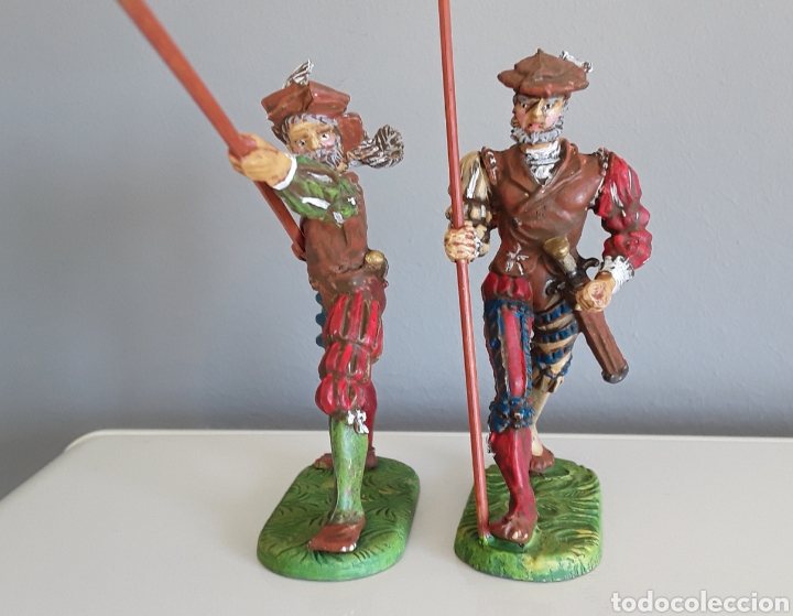 Figuras de goma y PVC: Lansquenetes, Elastolin serie 7 cms. - Foto 4