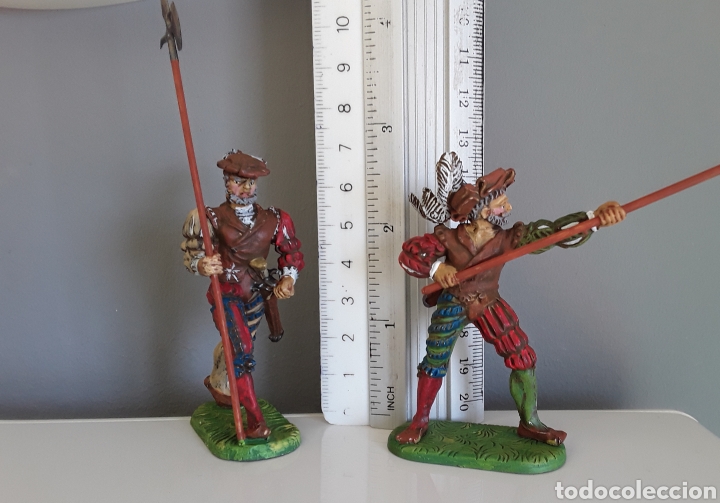 Figuras de goma y PVC: Lansquenetes, Elastolin serie 7 cms. - Foto 6