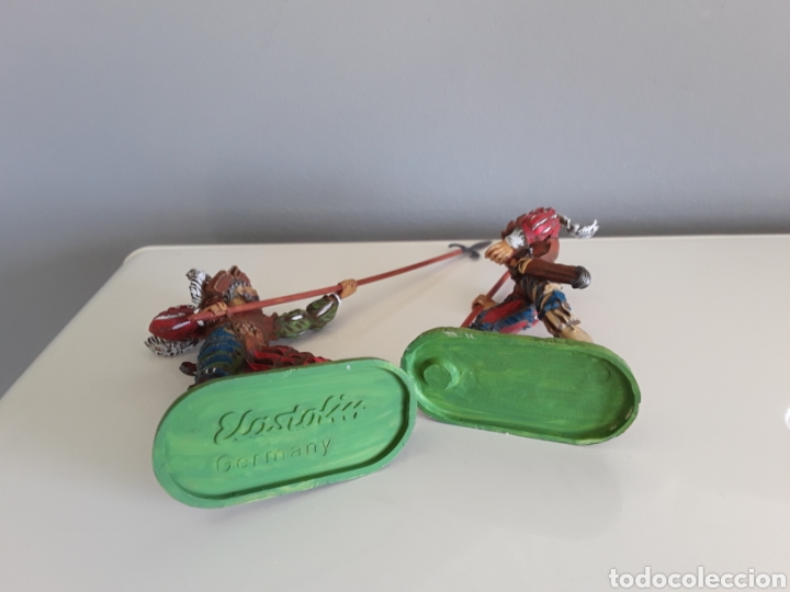 Figuras de goma y PVC: Lansquenetes, Elastolin serie 7 cms. - Foto 7