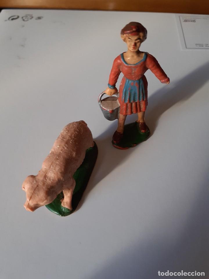 Figure di Gomma e PVC: Figuras de granja Starlux Francia