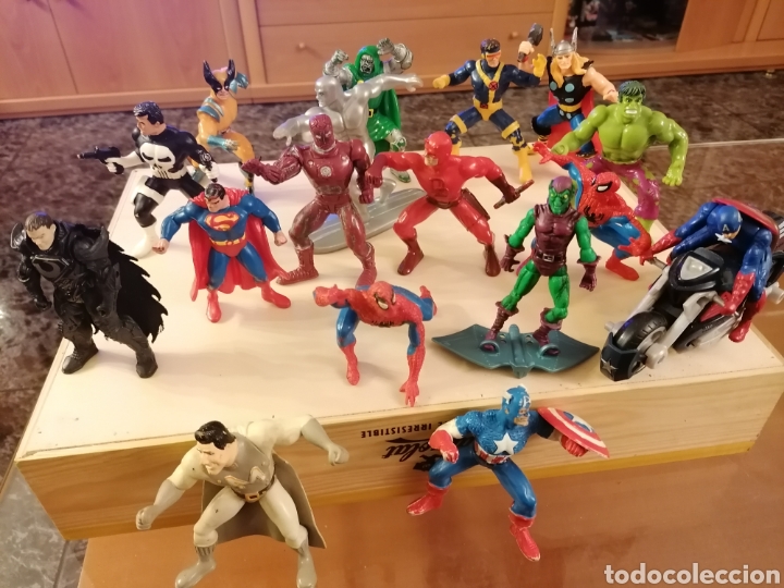 lote colección muñeco muñecos héroes superhéroe - Compra venta en  todocoleccion