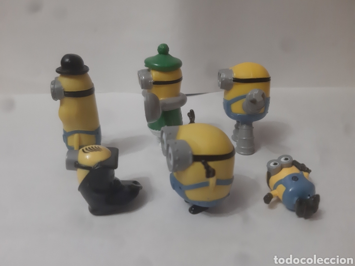 Figuras de goma y PVC: 6 Mu&ntilde;ecos Los Minions - Foto 2