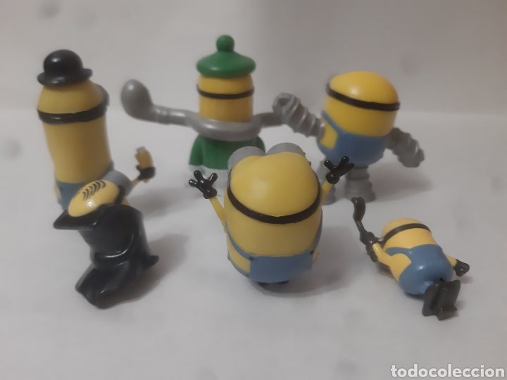 Figuras de goma y PVC: 6 Mu&ntilde;ecos Los Minions - Foto 3