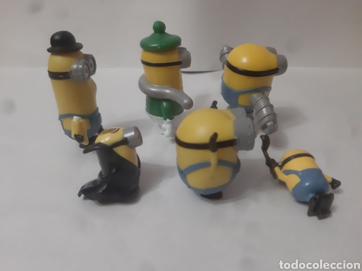 Figuras de goma y PVC: 6 Mu&ntilde;ecos Los Minions - Foto 4