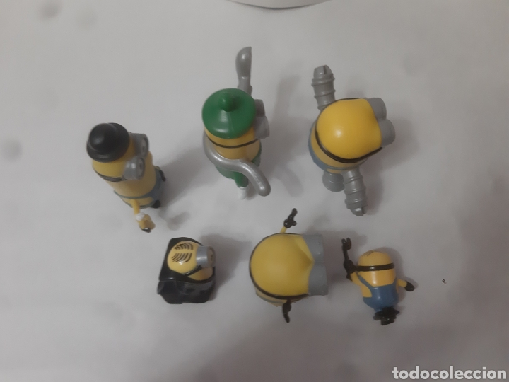 Figuras de goma y PVC: 6 Mu&ntilde;ecos Los Minions - Foto 5