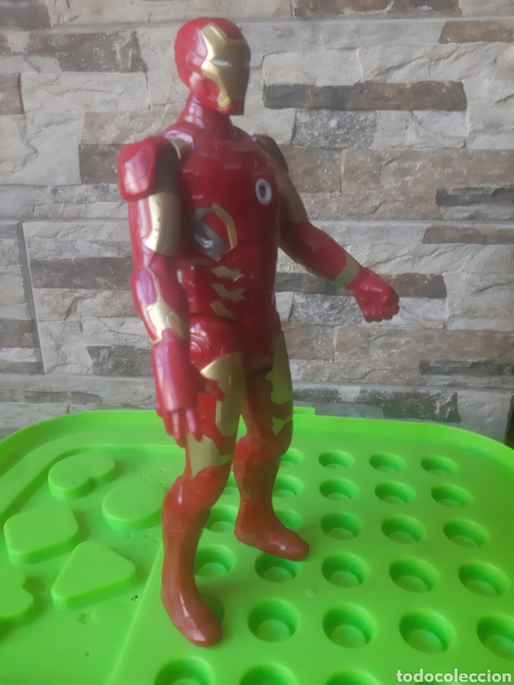 Figuras de goma y PVC: Mu&ntilde;eco Iro Man (Hasbro 2.015) Marvel - Foto 3