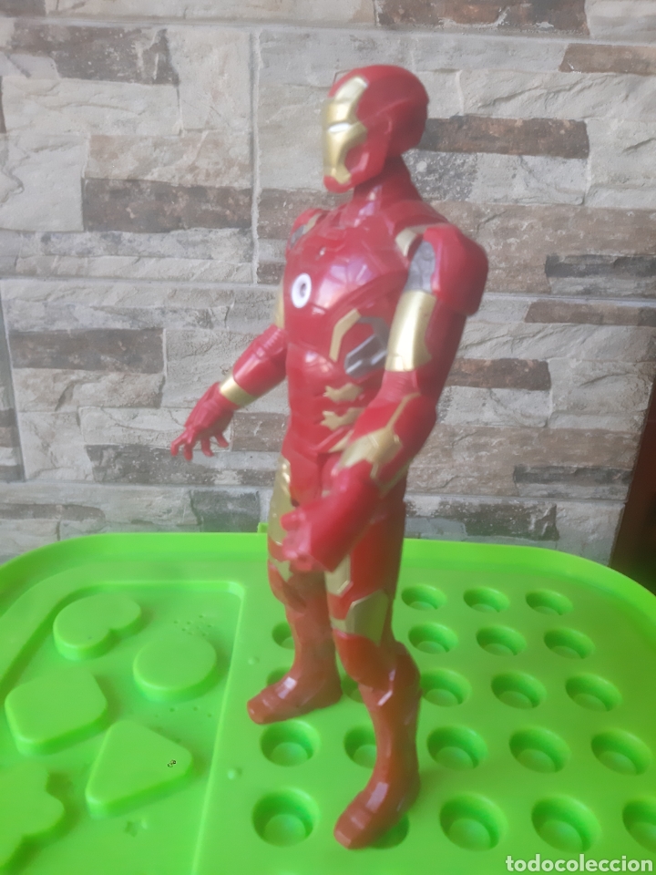 Figuras de goma y PVC: Mu&ntilde;eco Iro Man (Hasbro 2.015) Marvel - Foto 4