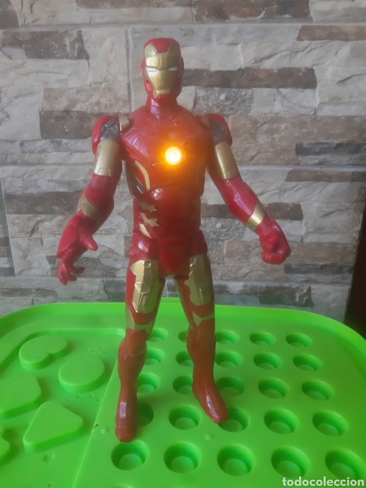Figuras de goma y PVC: Mu&ntilde;eco Iro Man (Hasbro 2.015) Marvel - Foto 1