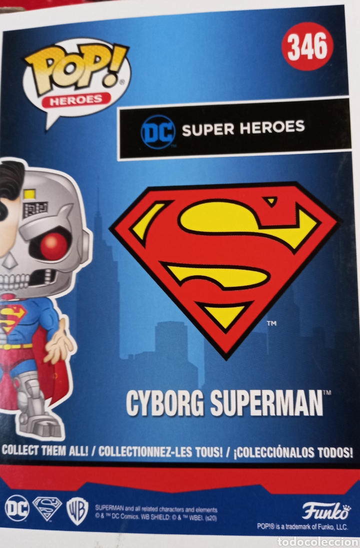 Figuras de goma y PVC: Funko Cyborg Superman - Foto 3