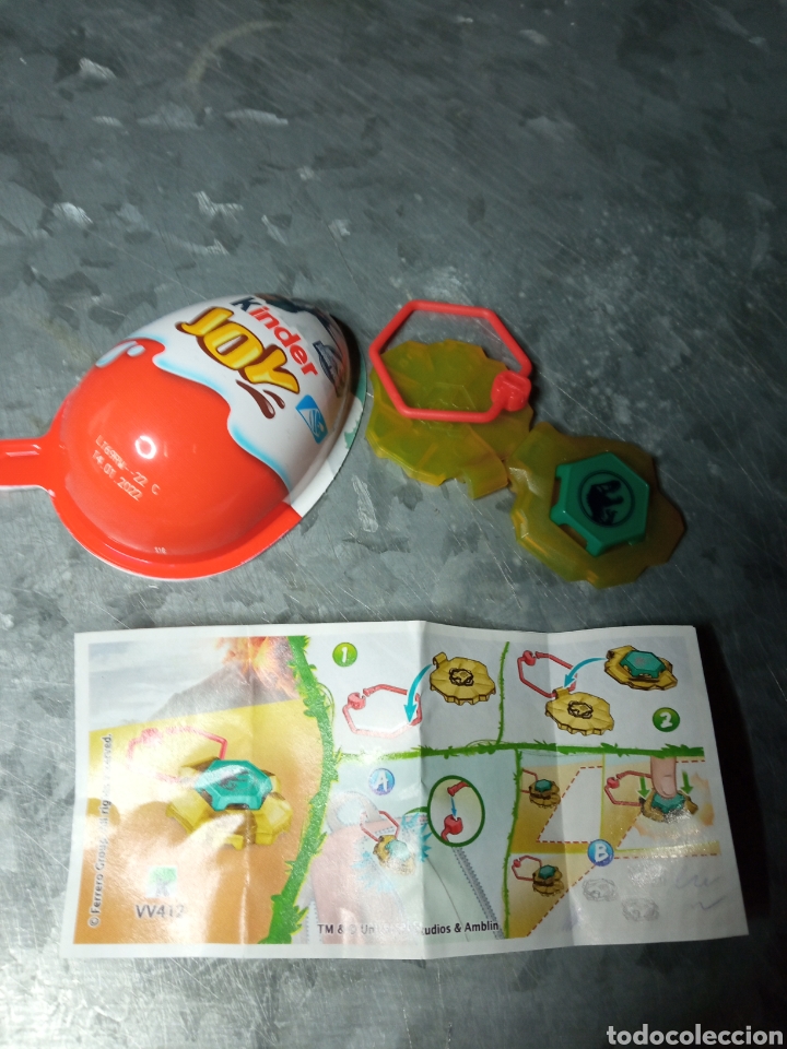 Figurines en Caoutchouc et PVC: Kinder joy 2021 jurassic world verano jur&aacute;sico figura vv412