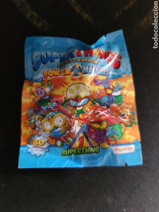 Figuras de Goma y PVC: Ultrararo Dr. Mr. Volt en sobre cerrado Superzings Superthings