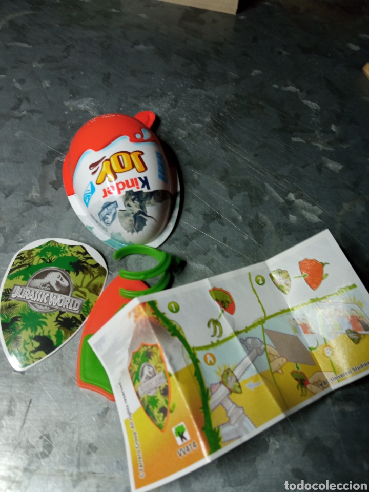 Figurines en Caoutchouc et PVC: Kinder joy 2021 verano jurassic world jur&aacute;sico figura vv 414