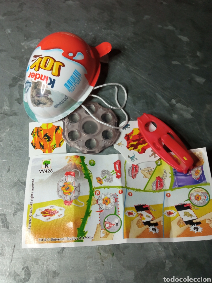 Figurines en Caoutchouc et PVC: Kinder joy 2021 verano jurassic world jur&aacute;sico figura vv 428