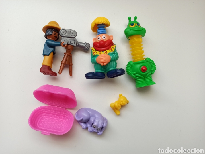 Figurines en Caoutchouc et PVC: 5 figuras huevos kinder