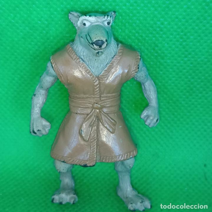 Figuras de goma y PVC: Splinter o Maestro Astilla de las Tortugas Ninja - Foto 1