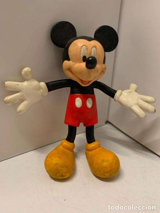 Rubber and PVC Figures: MICKEY MOUSE. APLAUSE. Antigua figura en goma o pvc. En goma. Mide unos 12,5cms
