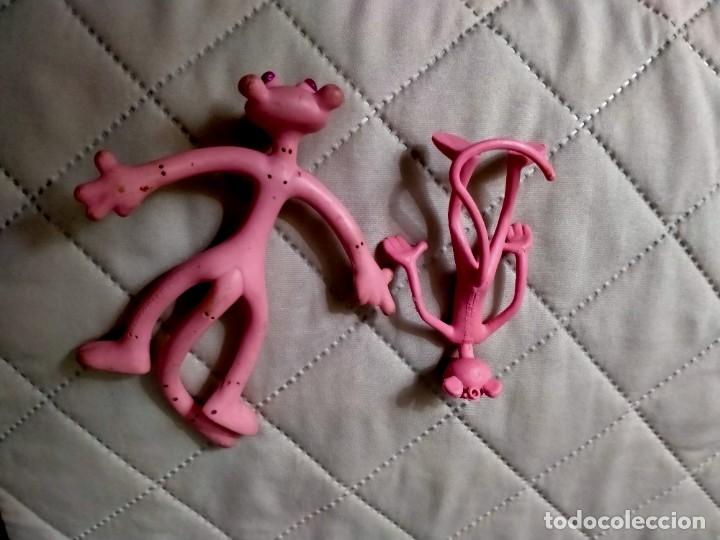 Figuras de goma y PVC: figuras de la pantera rosa - Foto 2